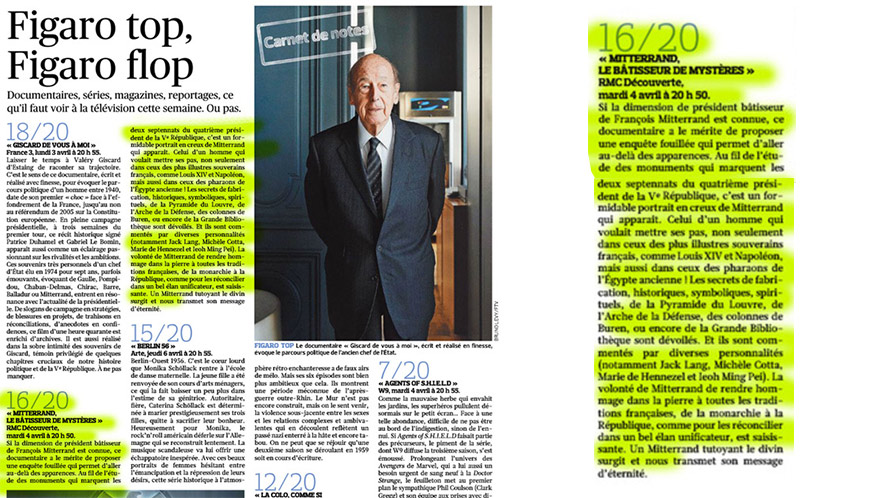 MITTERRAND, BÂTISSEUR DE MYSTERES